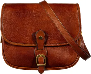 Time Resistance Leather Cross Body Bag for Women - Handbag, Shoulder, Messenger, Purse
