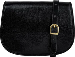 Time Resistance Leather Cross Body Bag for Women Shoulder Bag Messenger Purse Gift Box Included