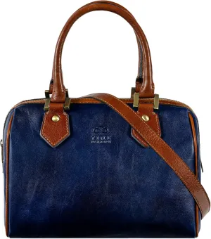 Time Resistance Leather Handbag - Full-Grain Leather Purse for Women - Top Handle Bag - Tote Bag