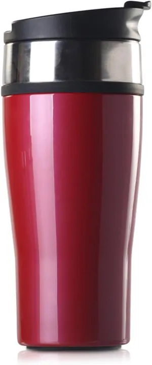 Timolino 16-Ounce Icon Vacuum Tumbler, Magenta Red (Product Packaging May Vary)