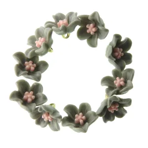 Tiny flower buttons
