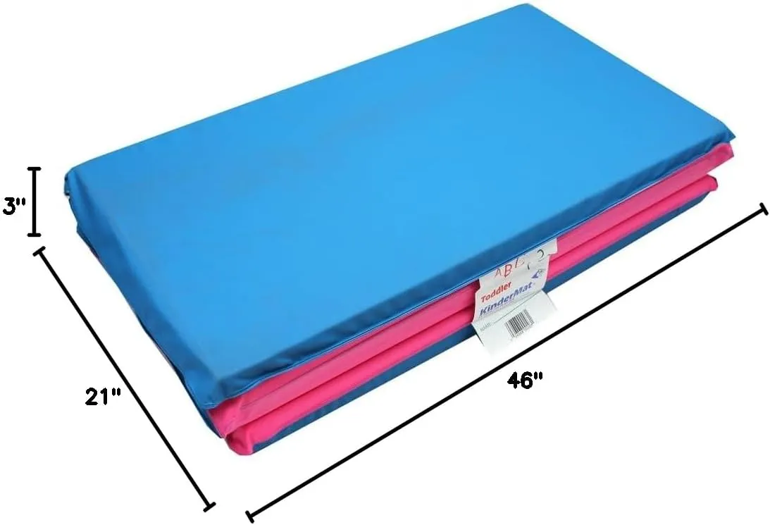Toddler KinderMat Rest Mat with Pillow, 3/4 Inch Thickness, 8-mil Vinyl