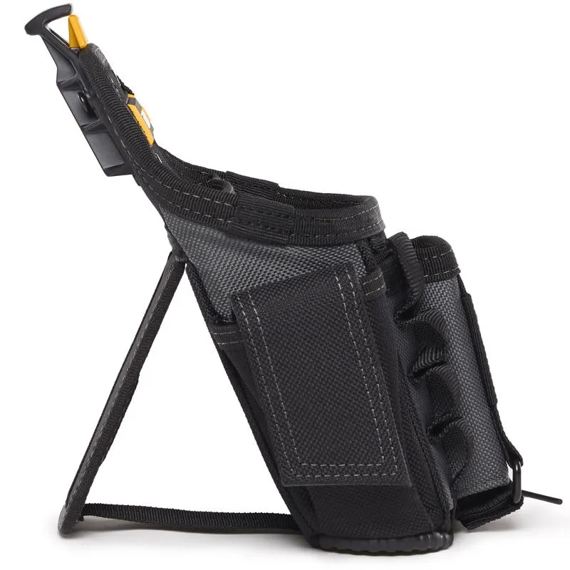 ToughBuilt 7.5 in. W X 13.5 in. H Polyester Electrician's Pouch 13 pocket Black/Gray 1 pc