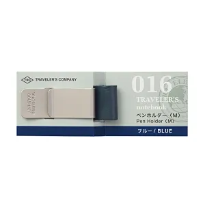 Traveler's Company Traveler's Notebook Accessories 016 - Pen Holder - Medium - Blue
