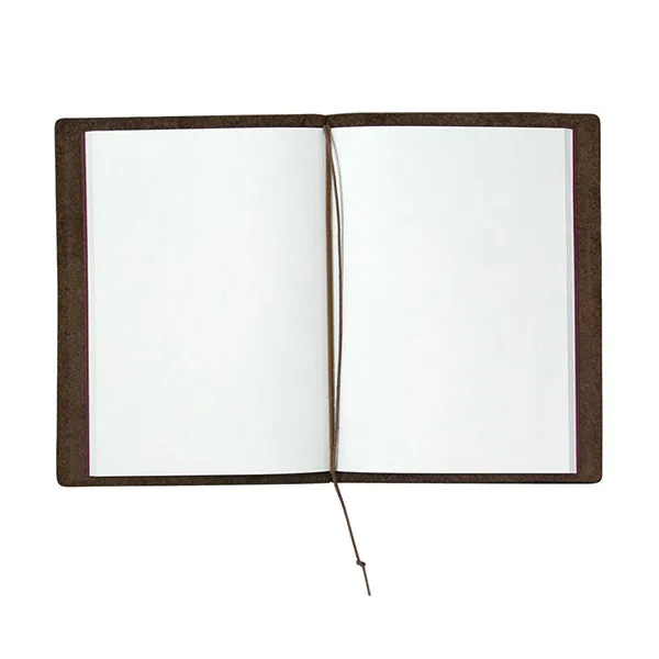 Traveler's Company Traveler's Notebook Starter Kit - Brown Leather - Passport Size