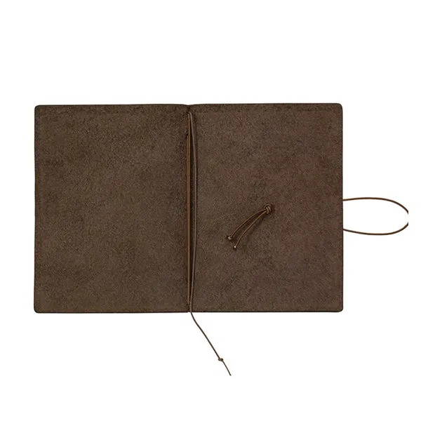 Traveler's Company Traveler's Notebook Starter Kit - Brown Leather - Passport Size
