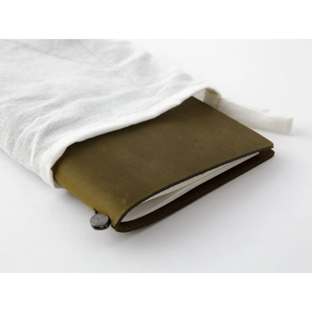 Traveler's Company Traveler's Notebook Starter Kit - Olive Leather - Regular Size