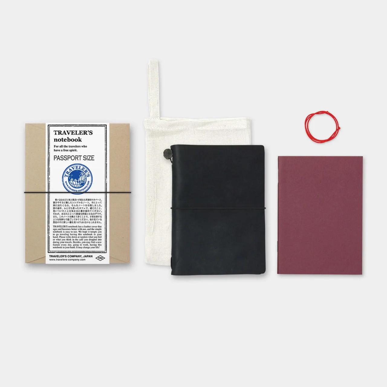 Traveler's Notebook Leather Cover Starter Set
