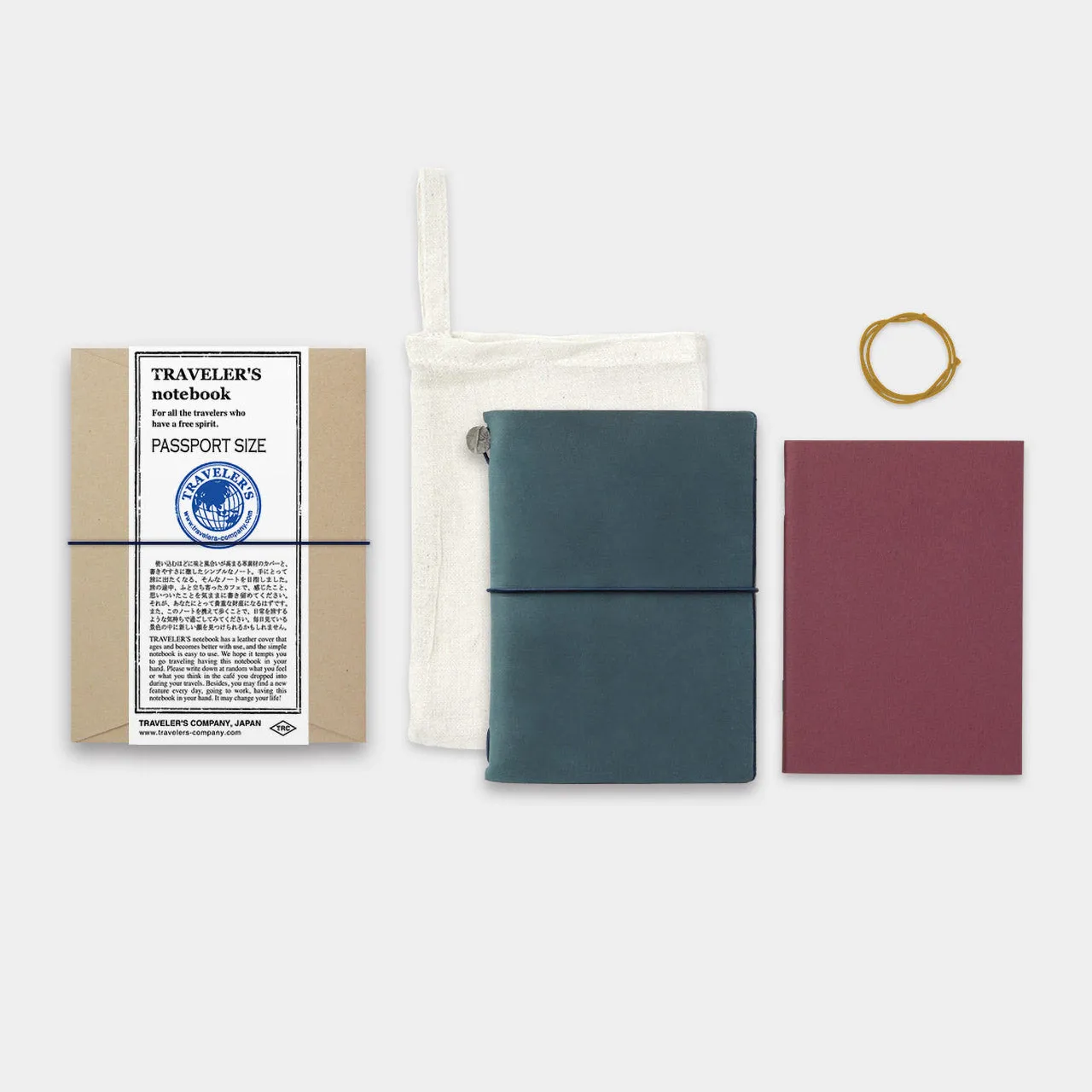 Traveler's Notebook Leather Cover Starter Set