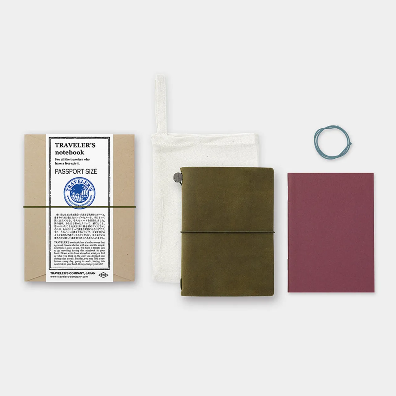 Traveler's Notebook Leather Cover Starter Set