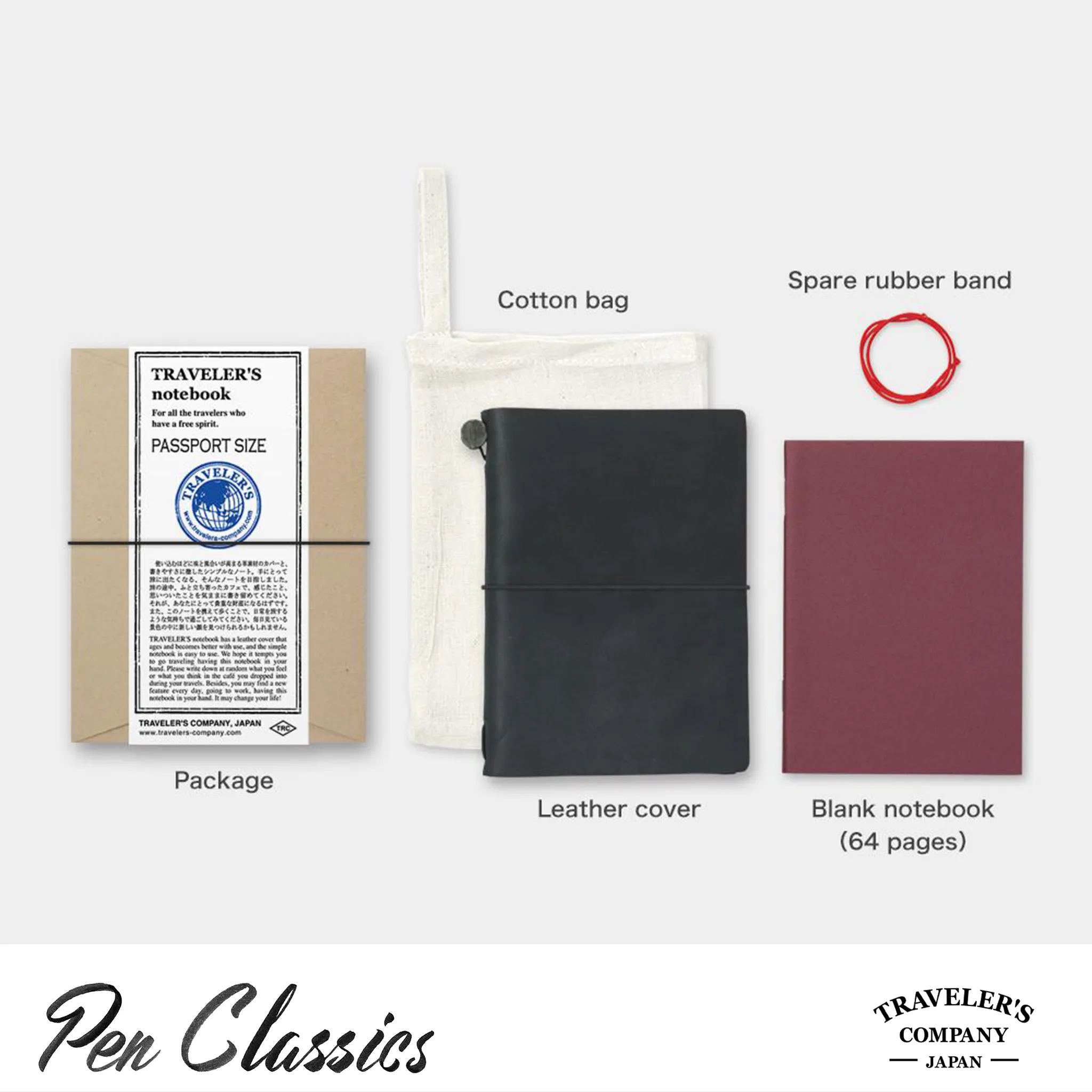 Traveler's Notebook Passport - Black