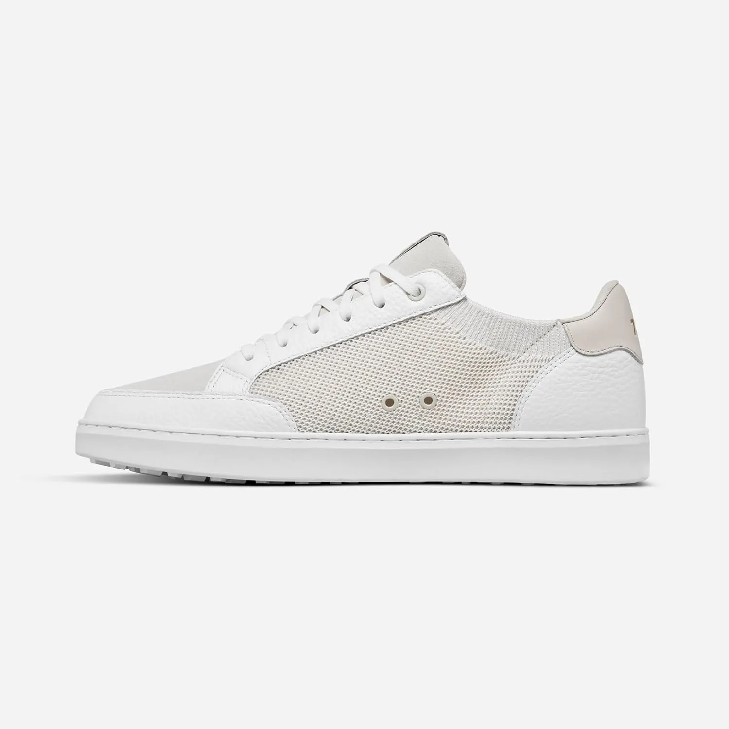 TRUE Linkswear FS-02 Mixed Media Men's Golf Shoes-Water Resistant Premium Full Grain Leather