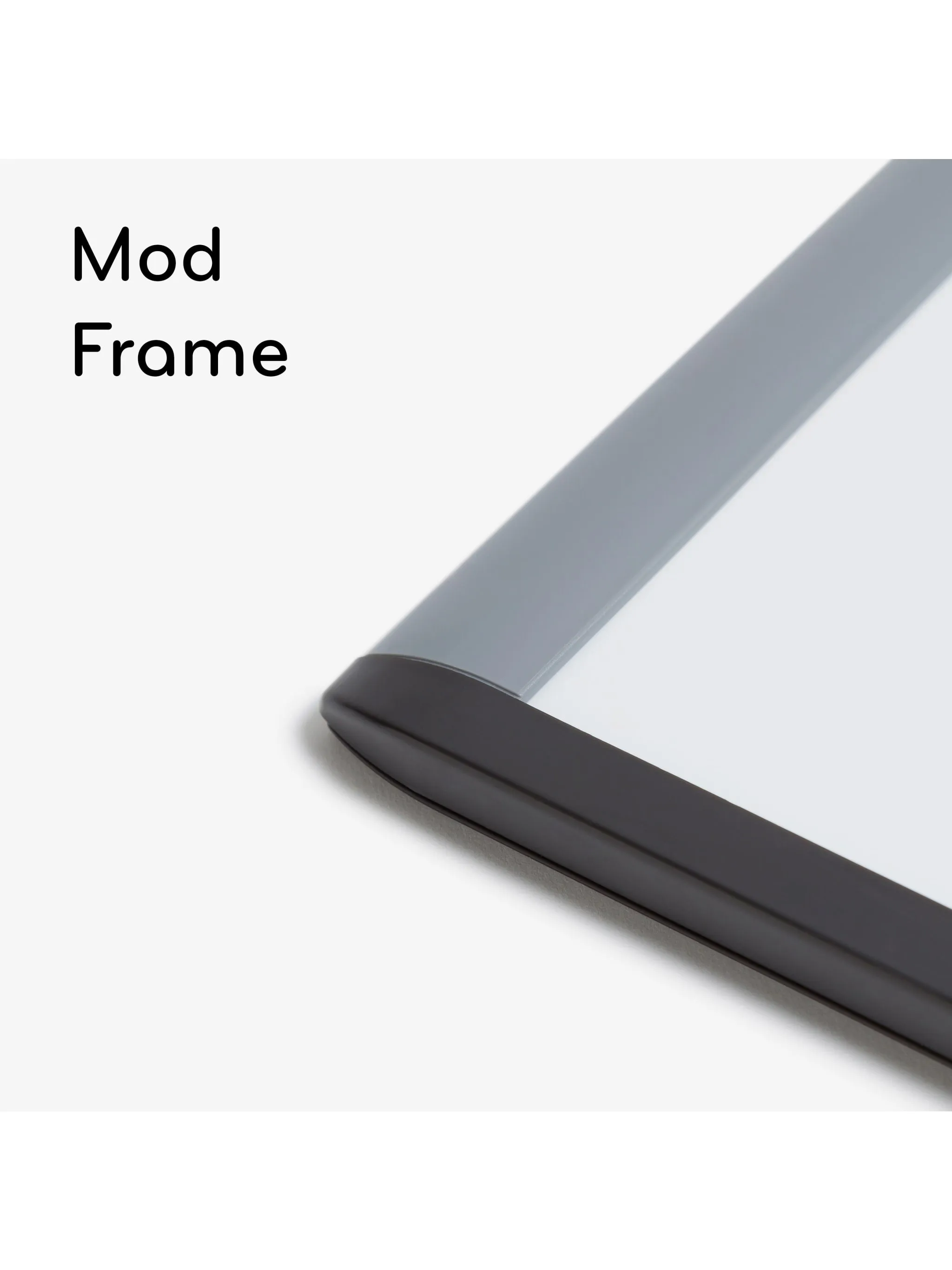 U Brands MOD Frame Magnetic Dry Erase Board, 20" x 16"