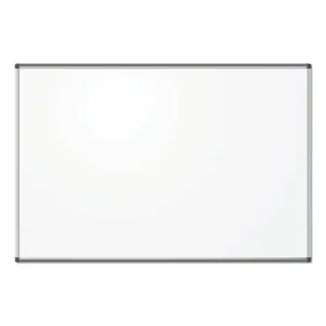 U Brands PINIT Magnetic Dry Erase Board, 72" x 48" (Actual Size: 70" x 47"), White Surface, Satin Aluminum Frame