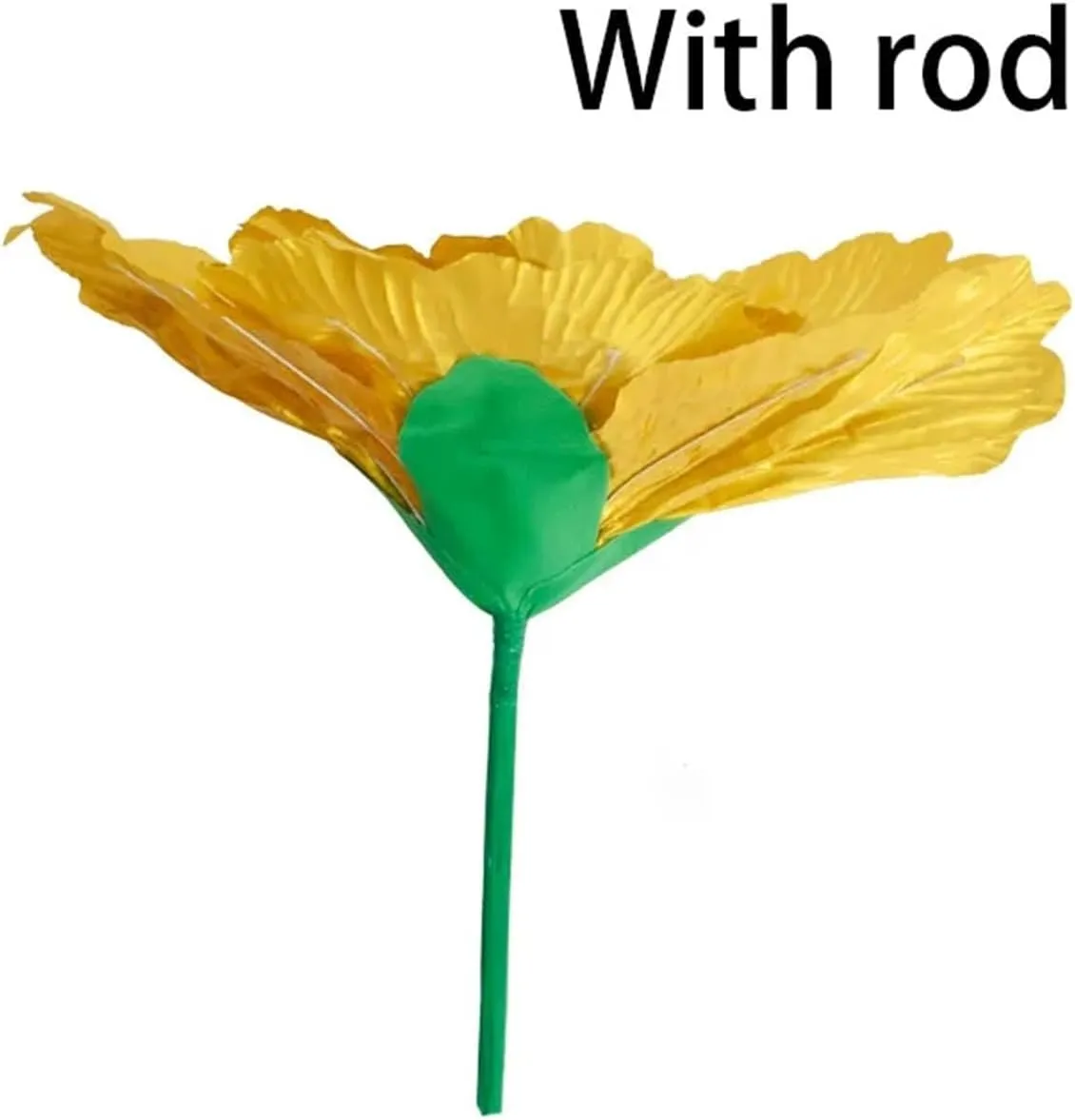 Umbrella Golden Peony Flower Prop Dance Prop Simulation Peony Flower Sports Meeting The Opening Ceremony Admission Prop Dance Hand Flower