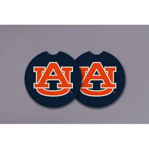 University of Auburn Car Coasters set of 2