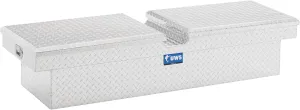 UWS EC10041 60-Inch Heavy-Wall Aluminum Gull Wing Truck Tool Box, RigidCore Lids