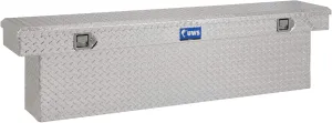 UWS EC10811 69-Inch Heavy-Wall Aluminum Deep Slim Truck Tool Box, RigidCore Lid