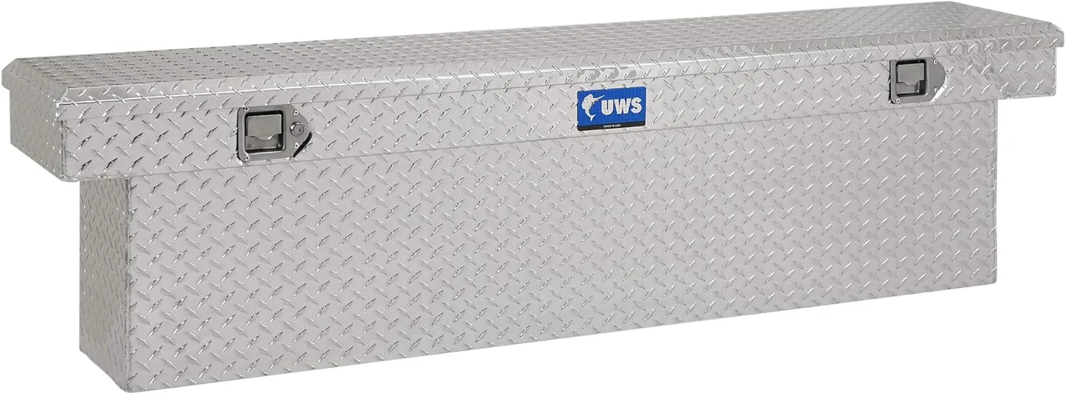 UWS EC10811 69-Inch Heavy-Wall Aluminum Deep Slim Truck Tool Box, RigidCore Lid