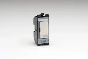 Varilight Steel 13 Amp Fuse Holder Module
