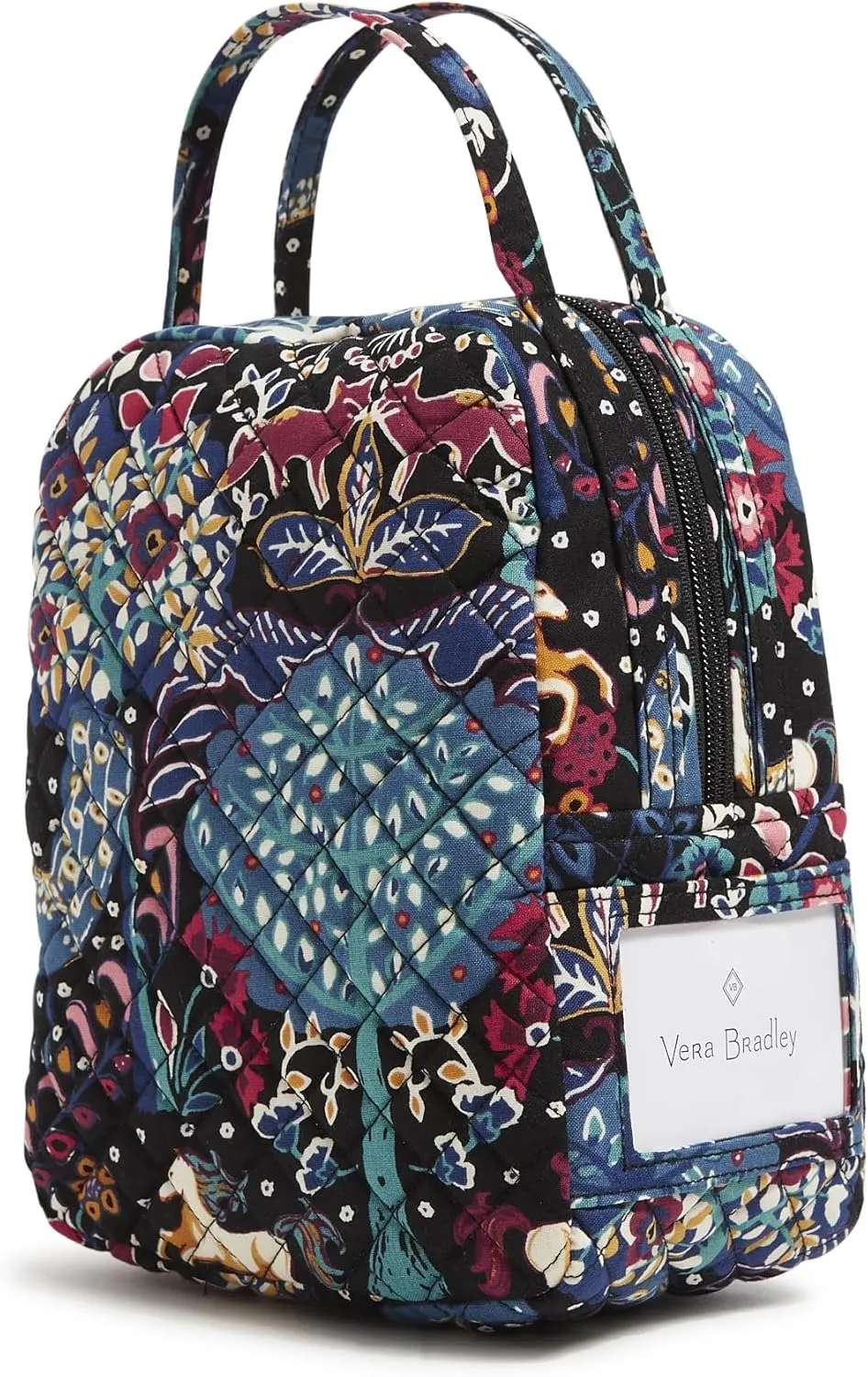 Vera Bradley Women's Cotton Lunch Bunch Lunch Bag, Enchantment, One Size