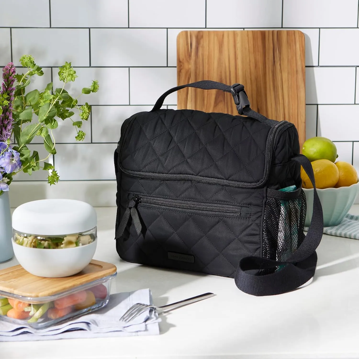 Vera Bradley Women's Performance Twill Crossbody Lunch Tote
