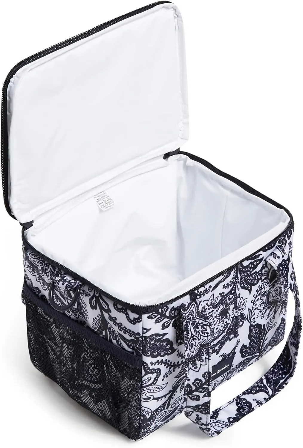 Vera Bradley Women's Recycled Ripstop Lunch Cooler, Java Navy & White, One Size