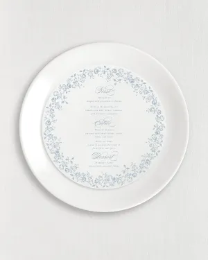 Vera Round Dinner Menus
