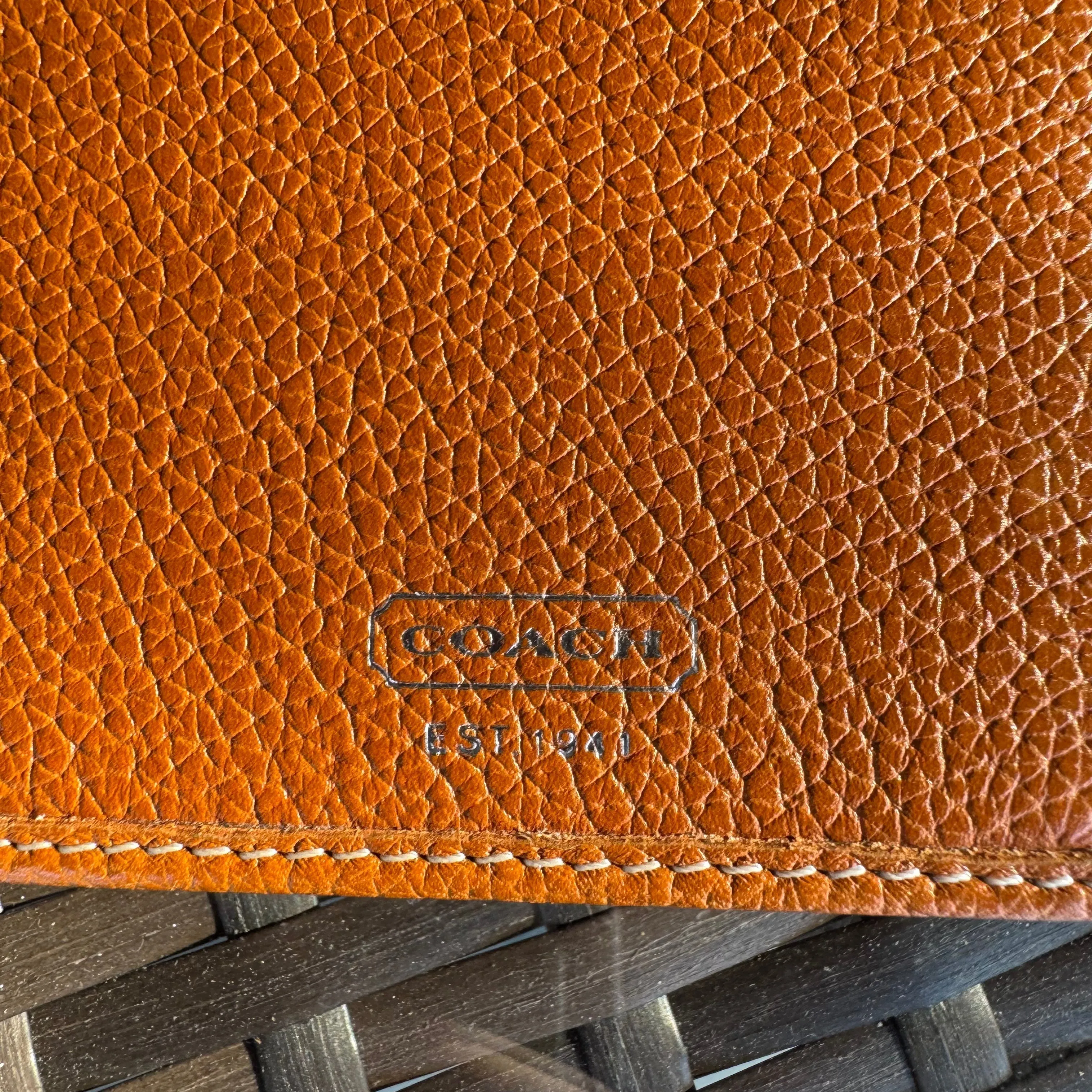 Vintage Coach Y2K 2003 Travelers Notebook Planner🍎🔥
