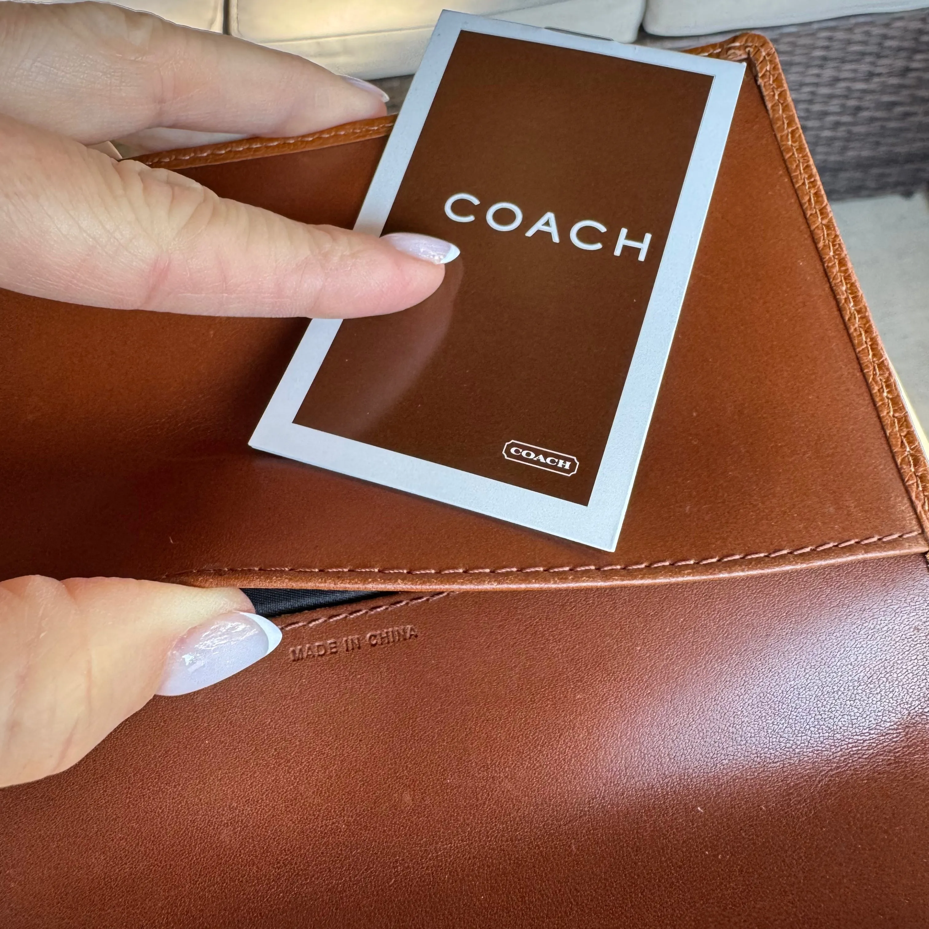 Vintage Coach Y2K 2003 Travelers Notebook Planner🍎🔥