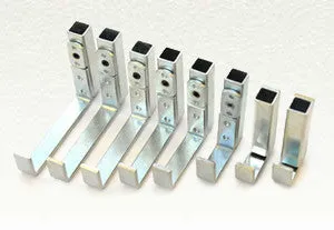Walker Display ‚Ä¢ Picture Hanging System Hook Over Rod Sleeves - 1 Inch