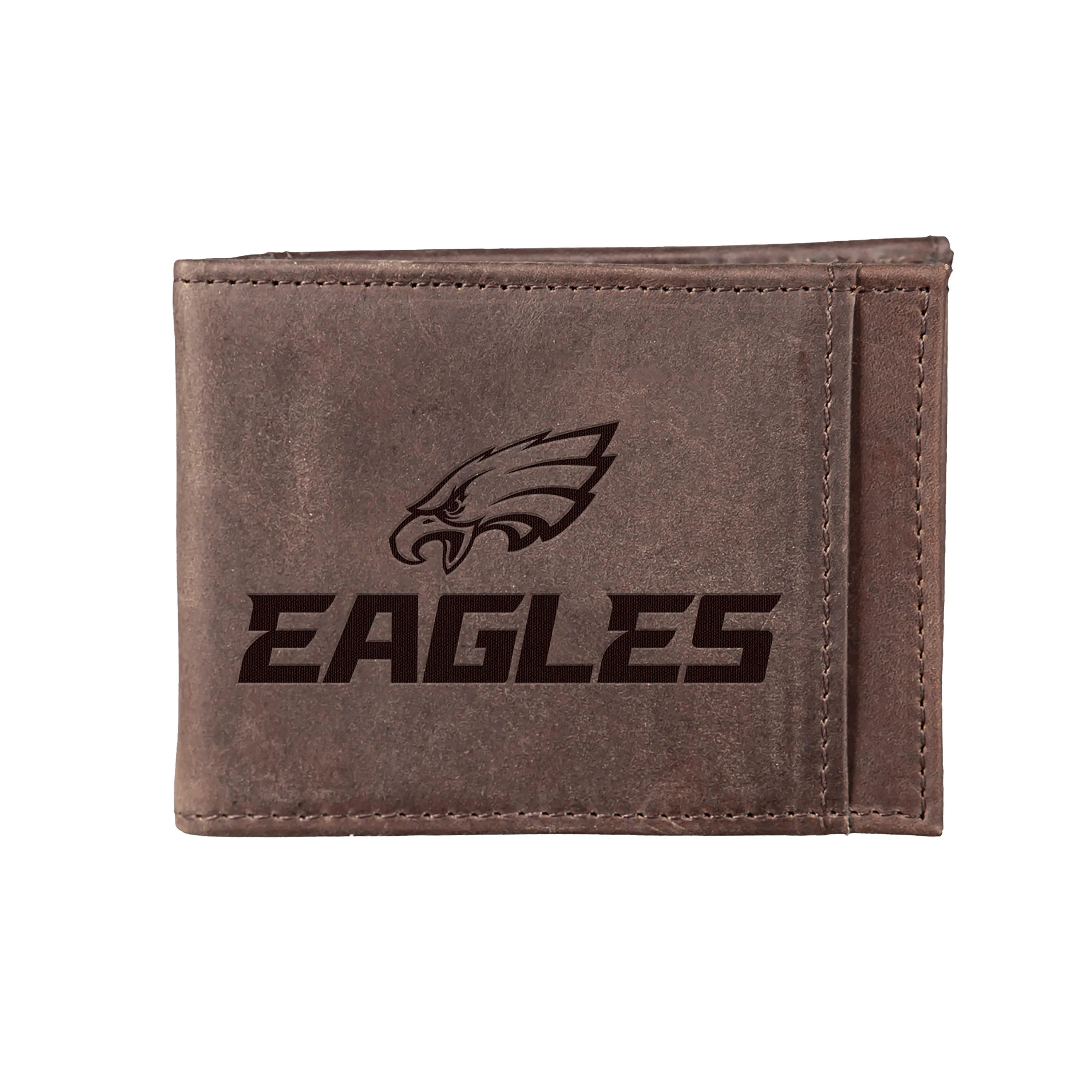 Wallet w/ Brown RFID Eagles, Only available now Reduced cost Front Pocket Philadelphia Blocking,