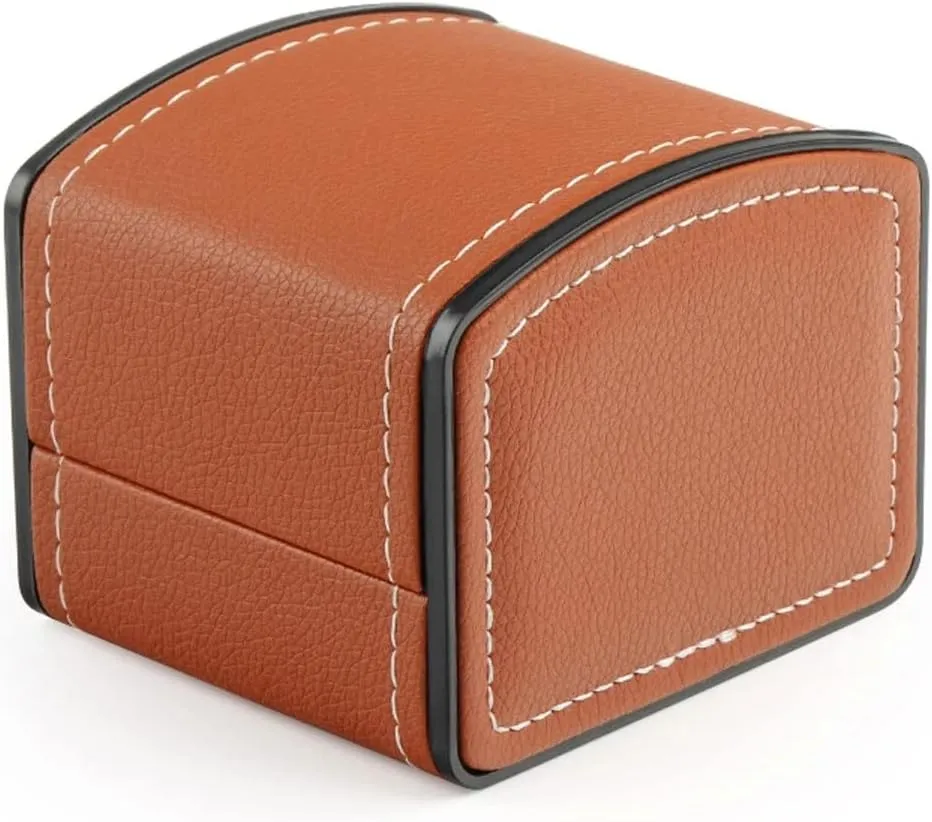 Watch Box Men's PU Leather Watch Display Box Mechanical Watch Storage Box Watch Gift Box Packaging Box (Color : A, Size : One Size) (A One Size)