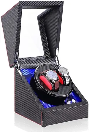 Watch Case Watch Winder Box Automatic Winders LED Light Quiet Motor- Available in 5 Styles Accessories Watch Box