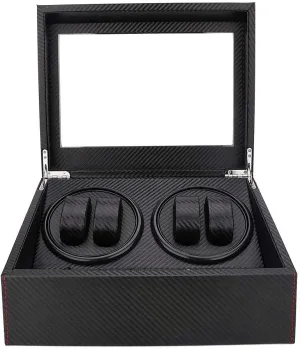 Watch Winder Box 4 6 Automatic Watch Winder Box for Wristwatch Mechanical Watch with Quiet Motor
