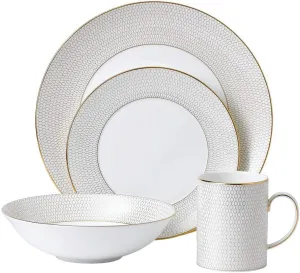 Wedgwood Gio Gold 4-Piece Place Setting