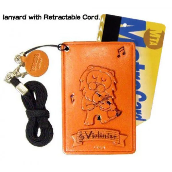 Westie Leather Commuter Pass/Passcard Holders