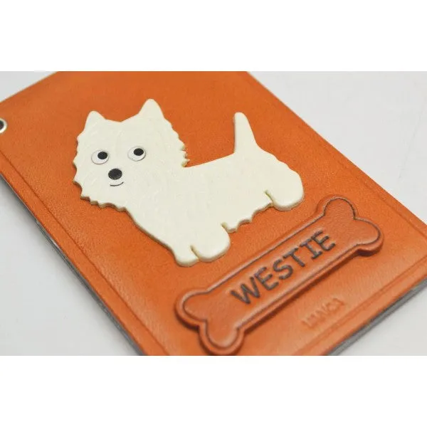 Westie Leather Commuter Pass/Passcard Holders