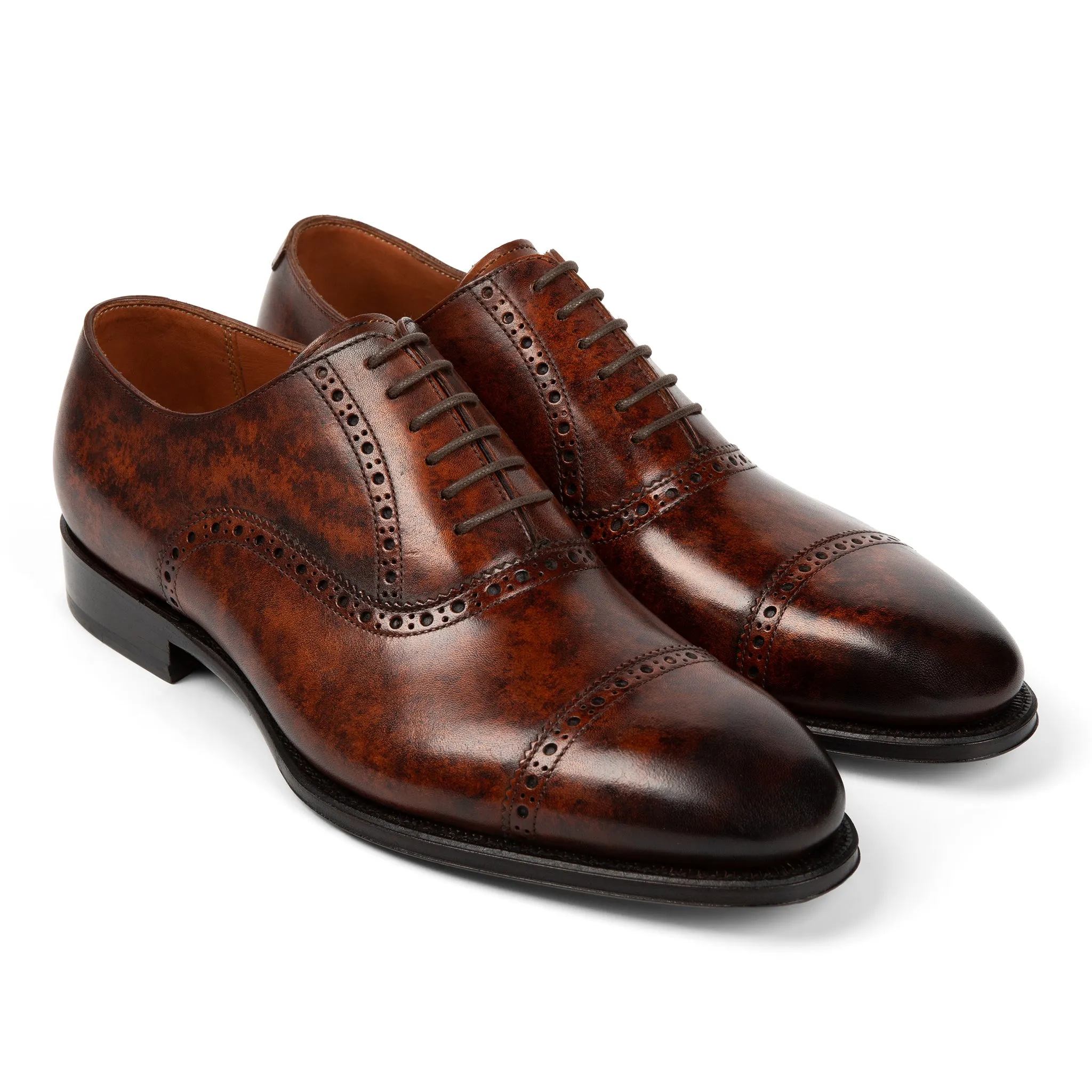 Windsor Brogue Cap-Toe // Cognac Eclipse