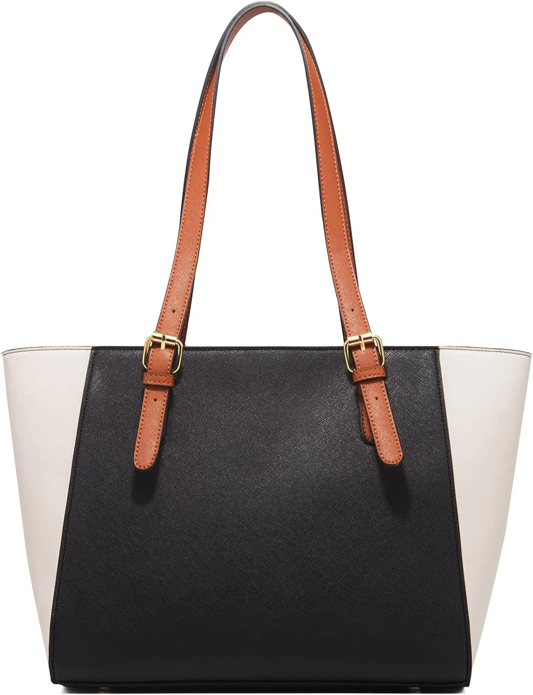 Women 3pcs Tote Shoulder Handbag Purse Set Faux Leather Cylindrical Crossbody Bag Coin Wallet