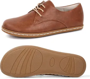 Women Barefoot Dress Shoes Wide Toe Box Shoes Oxfords Shoes