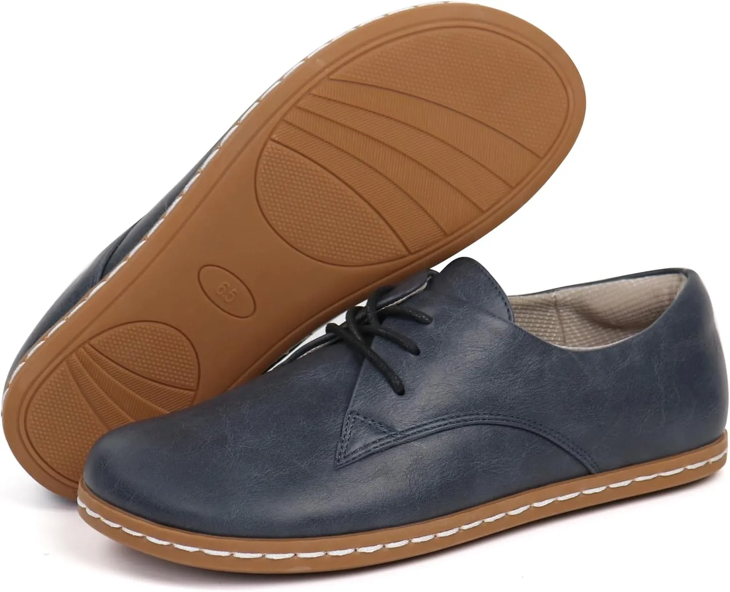 Women Barefoot Dress Shoes Wide Toe Box Shoes Oxfords Shoes