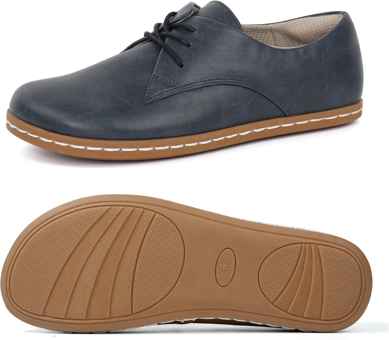 Women Barefoot Dress Shoes Wide Toe Box Shoes Oxfords Shoes