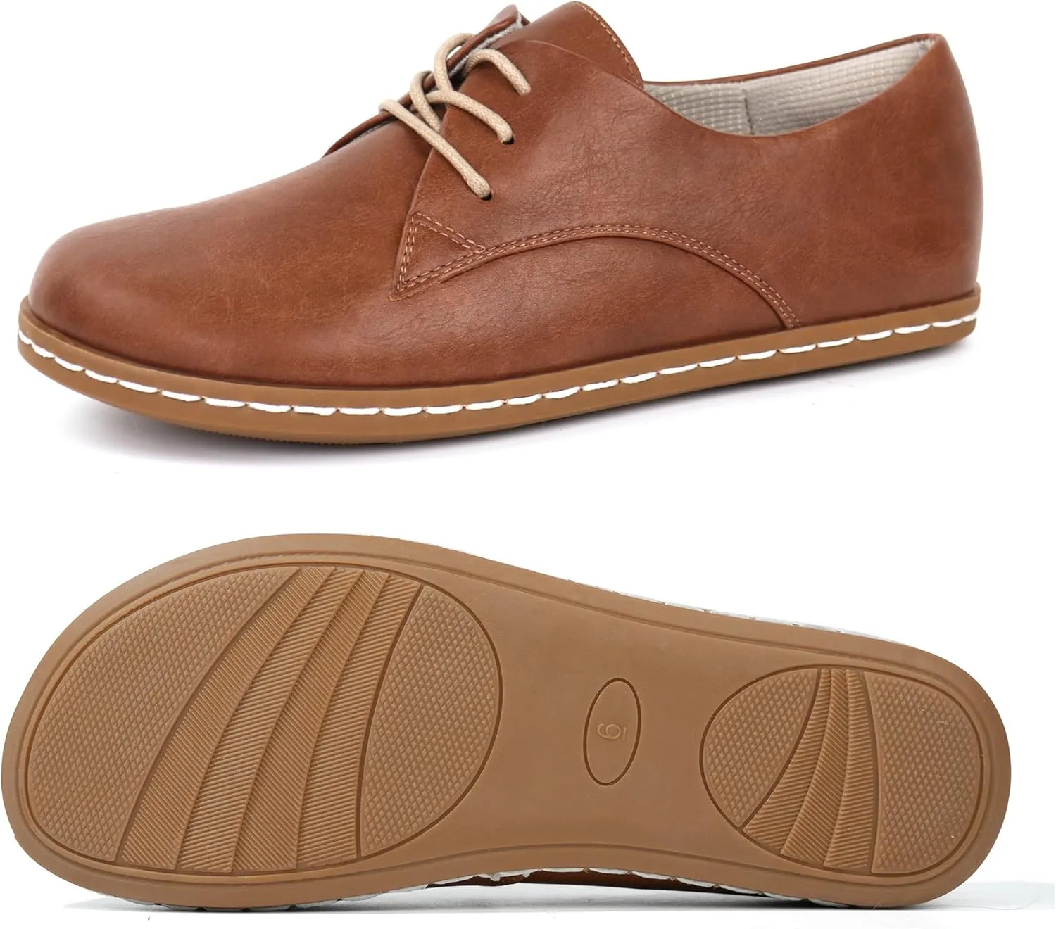 Women Barefoot Dress Shoes Wide Toe Box Shoes Oxfords Shoes