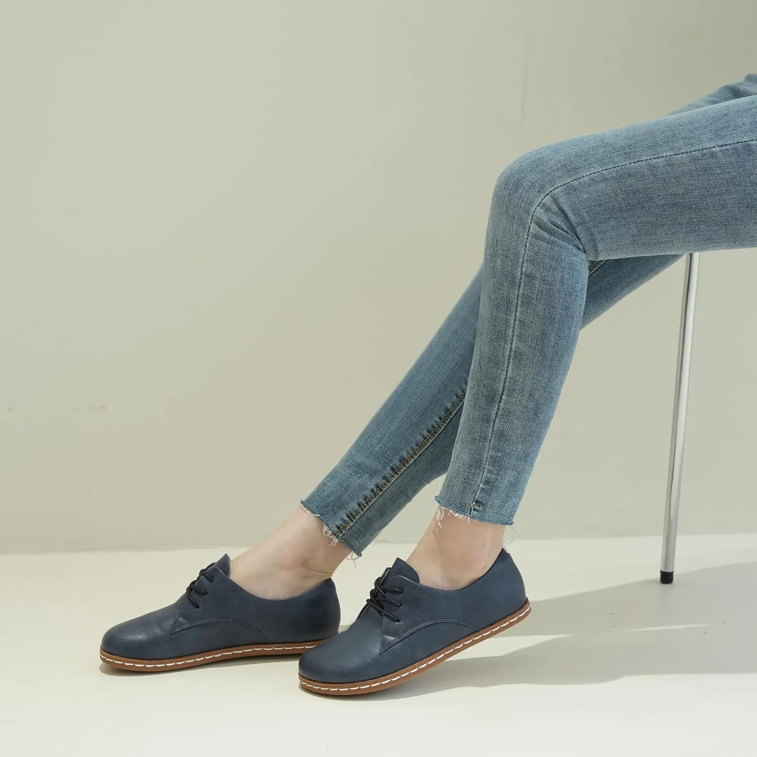 Women Barefoot Dress Shoes Wide Toe Box Shoes Oxfords Shoes