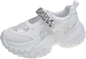 Women Comfortable Shoes with Arch Support - Versatile Casual to Dressy Footwear with Buckle Strap - Lightweight EVA Outsole