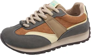 Women Comfortable Shoes with Arch Support - Versatile Casual to Dressy Footwear with Lace Up - Lightweight Rubber Outsole