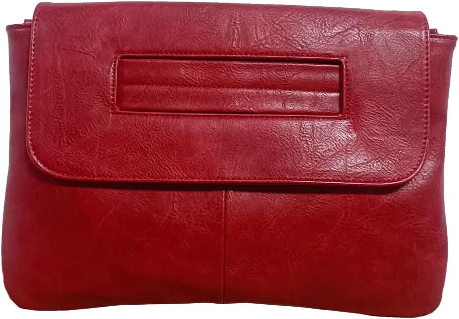 Women Handbags PU Leather Female Clutch Handbag Messenger Bag Large Solid High Capacity
