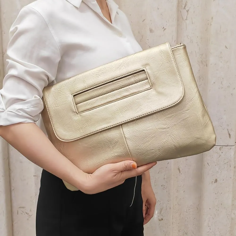 Women Handbags PU Leather Female Clutch Handbag Messenger Bag Large Solid High Capacity