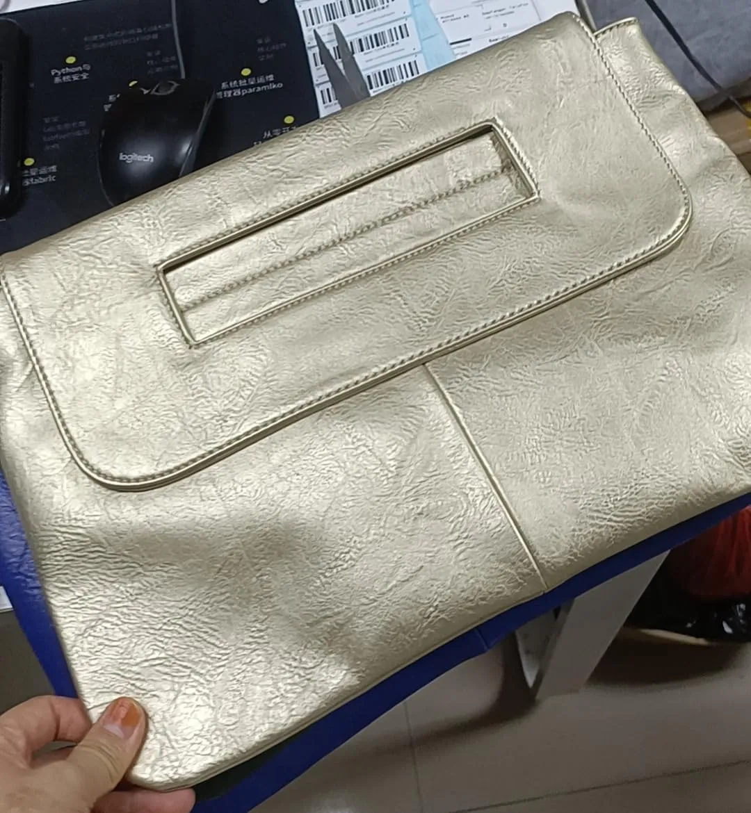 Women Handbags PU Leather Female Clutch Handbag Messenger Bag Large Solid High Capacity